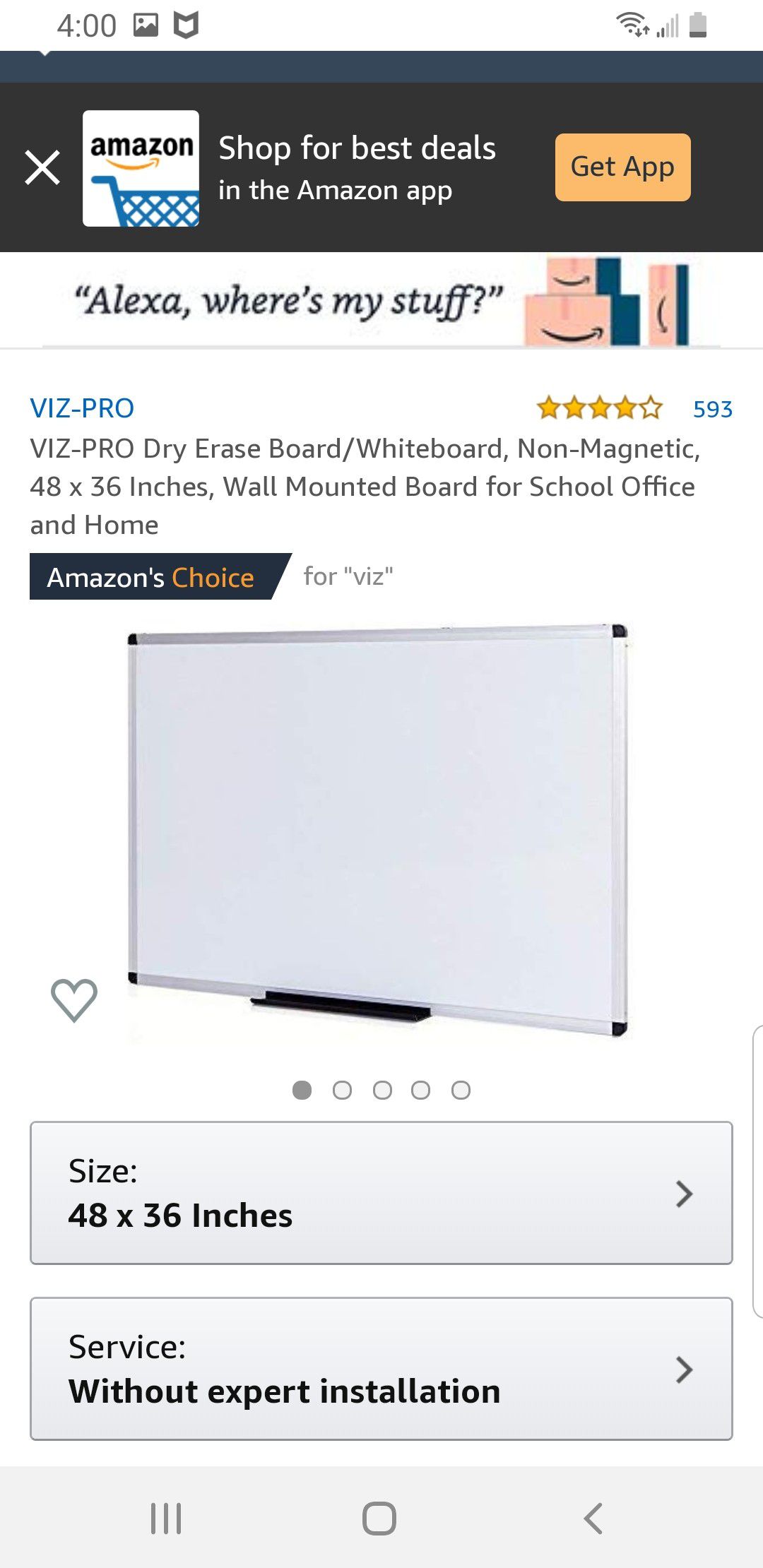 White boards