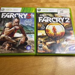 Xbox 360 - Far Cry 2 And 3