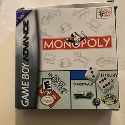 Monopoly gameboy advanced game