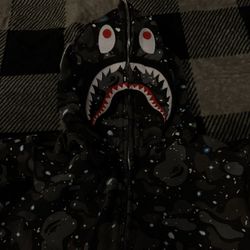Bape Space Camo Shark Size S