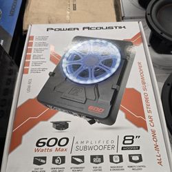 Power ACOUSTIK 8" HIDEAWAY