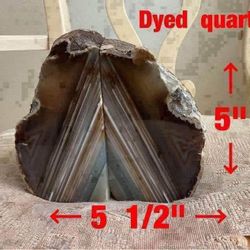 Dyed  quartzs  -  $10/pair