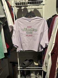 Purple Cotton On Crop Top 