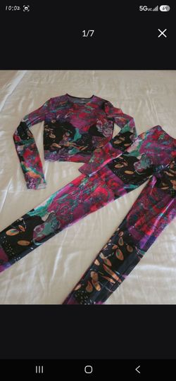 Mesh milulti-color2 peice sz S/M