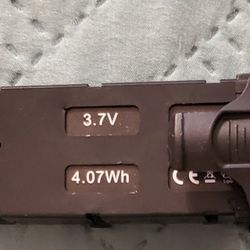 Drone Battery 3.7V 1100mAh Modular Rechargeable Li-po Battery