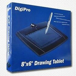 DigiPro 8x6 Drawing Tablet New