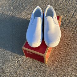 White Vans Size 6.0 (Brand New)