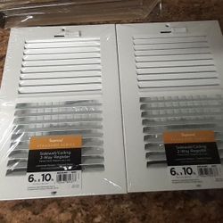 4 VENTS NEW AVAILABLE 2 WALL VENTS 2 FLOOR VENTS $10 EACH FREE DELIVERY LOCALLY 