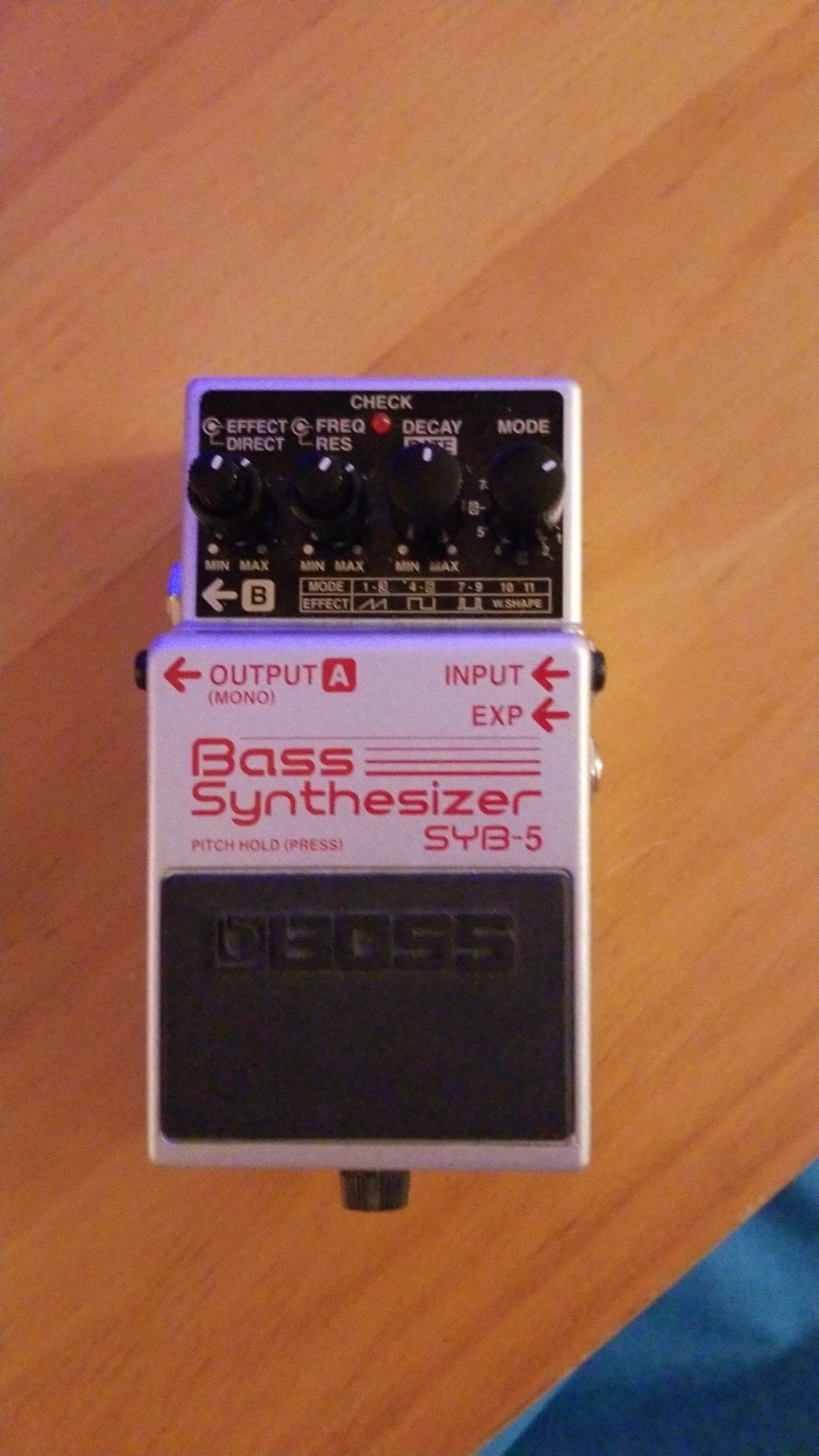 Boss Bass Synthesizer SYB 5 SYB5 Great Condition