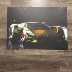 Displate Metal Porsche Display