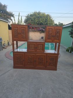 Vintage Asian Cabinet 