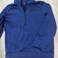 Navy Blue Nike Dri Fit Sweater