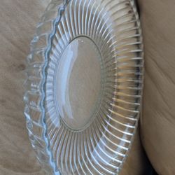 Glass Serving Plate