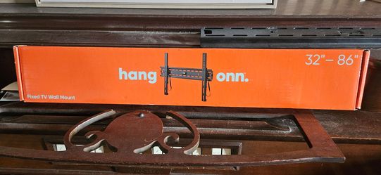 NIB, onn. Fixed TV Wall Mount designed for televisions between 32" and 86"