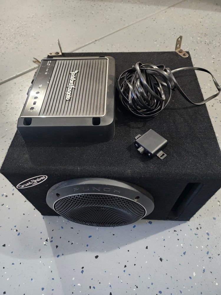 8 inch rockford fosgate.