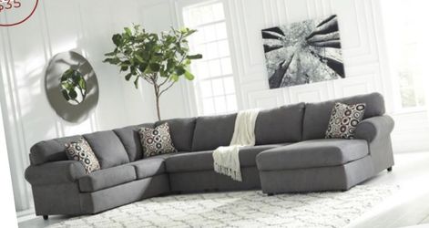 New Grey sectional couch