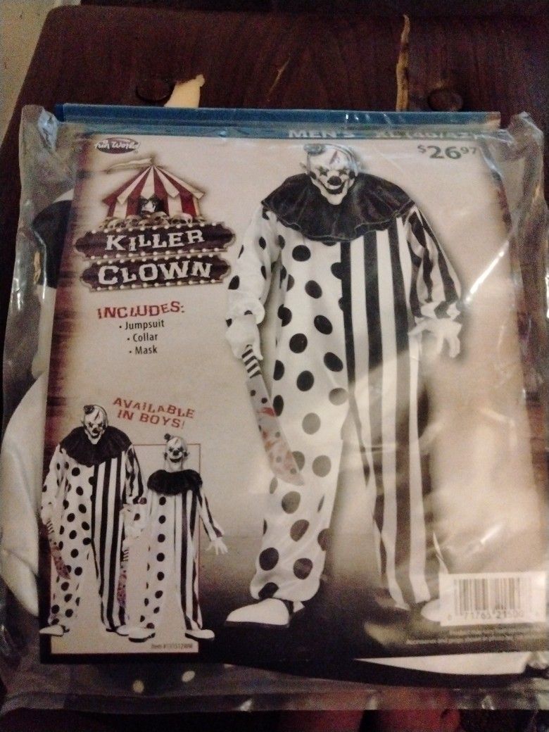 Killer Clown Costume