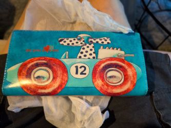Custom Leather Wallet Clutch
