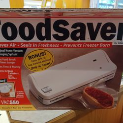 Old Food Saver With Bags