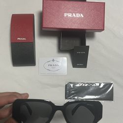 Prada Sunglasses With Original Package Included 