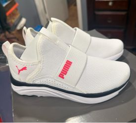 PUMA slip on boys tennis shoes