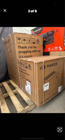 23 in. 353LBS/24H Freestanding Split Commercial Ice Maker Ice Machine w/198 LBS Storage Bin in Black