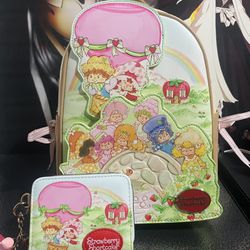 Strawberry Shortcake and Friends Backpack and Wallet