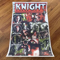 Demon Knight - 24 x 36 Poster - By Kyle Crawford (Electric Zombie)