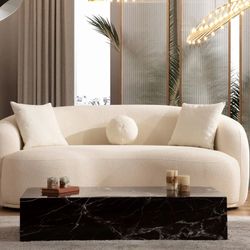 Bonita Ivory Boucle Loveseat 🔥🔥