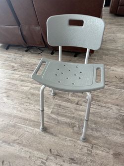 Adjustable Shower Chair with Back