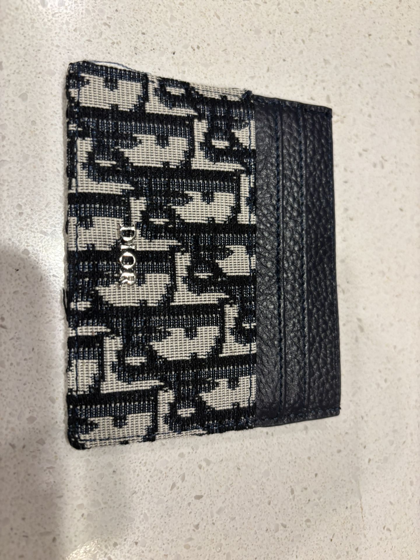 Dior Cardholder Black And White