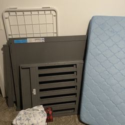 Crib And Mattress 