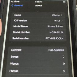 UNLOCKED (256gb) IPHONE 8 PLUS 