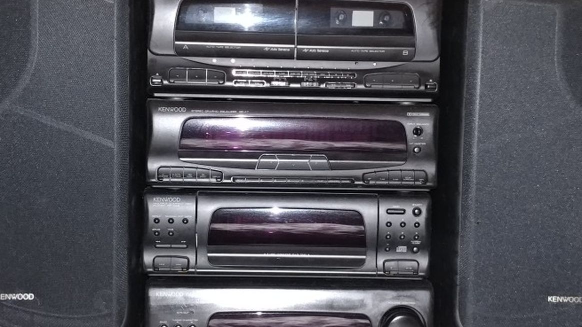 Classic Kenwood Mini Shelf System Stereo