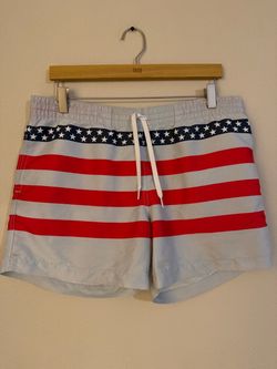 Cubbies American Flag Swim Trunks / Board Shorts