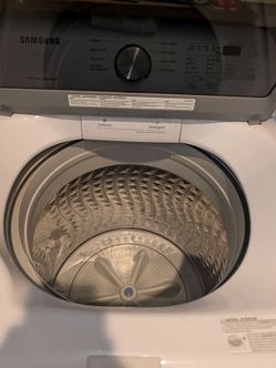 New washer machine. Only use for like 6 months