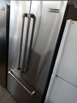 Jenn-Air stainless steel french door refrigerator - Free delivery