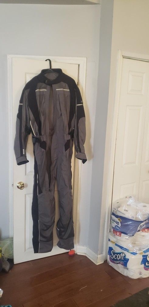 Olympia Motor Sports Full Lengtg Bike Suit With Pads