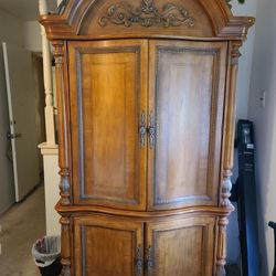 Antique TV Cabinet 