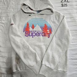 SUPERDRY HOODIE SIZE XXL