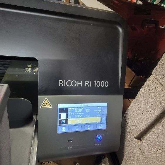 Ricoh DTG Printer Ri1000 And Heat Press