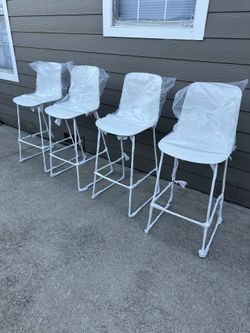 4 Barstool Son Nuevos 120 X Los 4