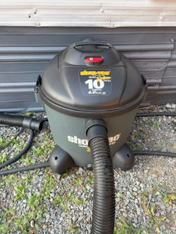 Shop-Vac Quiet Deluxe 10 Gallon Wet/Dry Vacuum – 4.0 Peak HP – Clean & Works Great