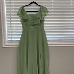 Sage Green Bridesmaid Dress