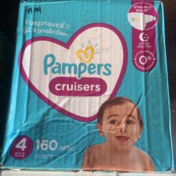 Pampers diapers size 4
