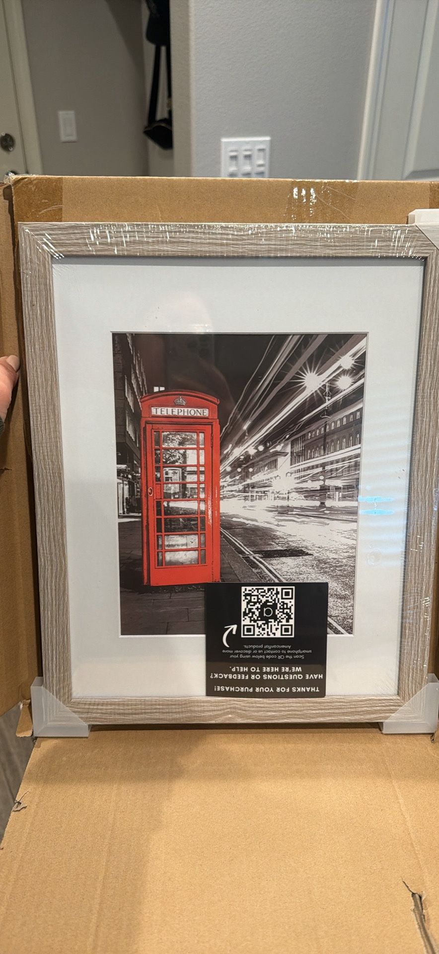 11x14 Frame In Driftwood Color