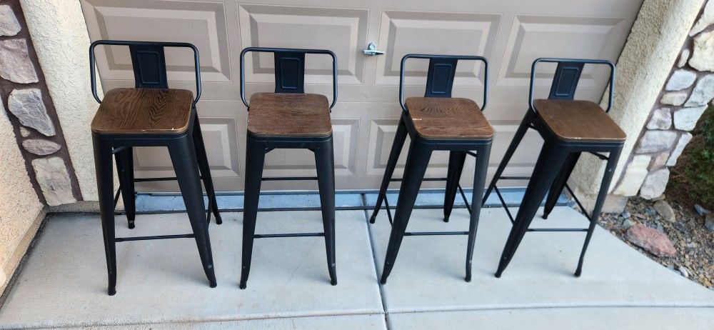 4 Bar Counter Stools