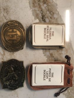 Collectors Belt Buckles