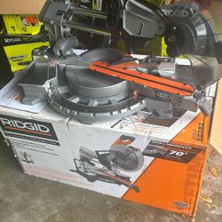 RIDGID (R4222) 15 Amp Corded 12 in. Dual Bevel Sliding Miter Saw