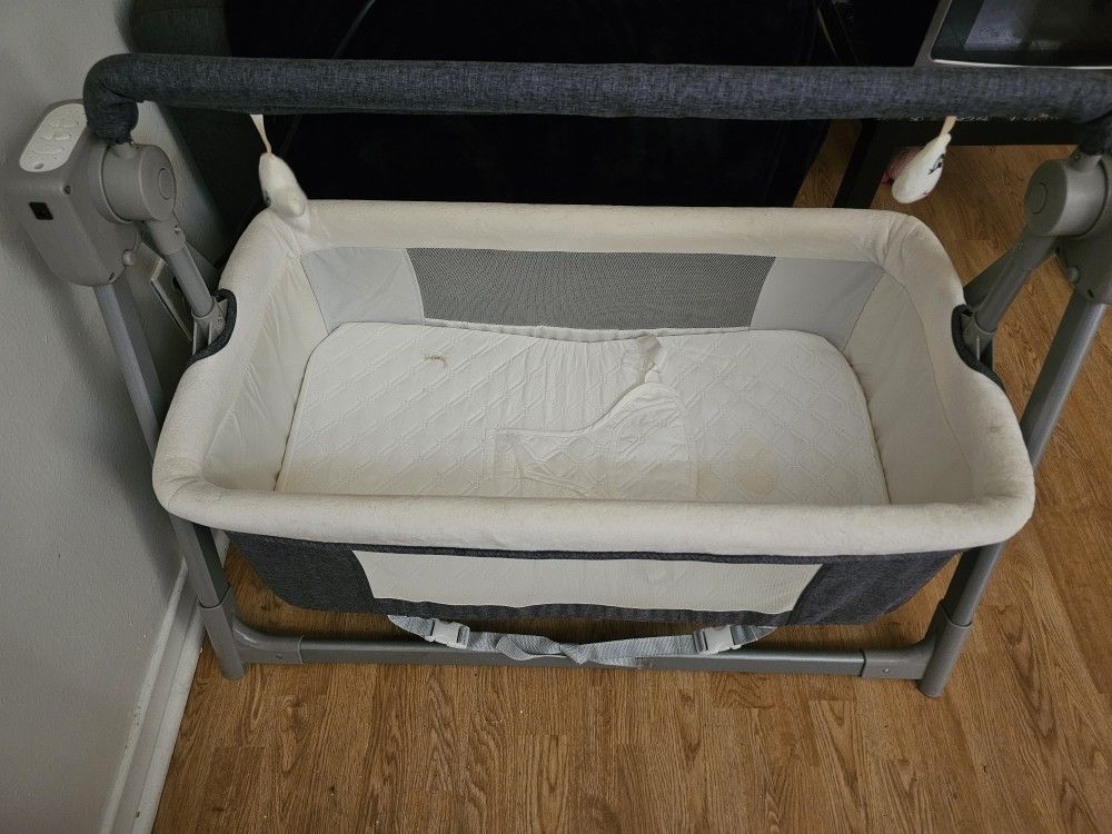Baby Bassinet AND Baby Mechanical Bed Swing